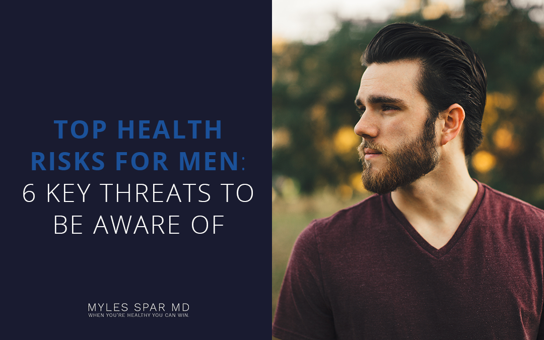 Top Health Risks for Men, Man staring to the left standing outside