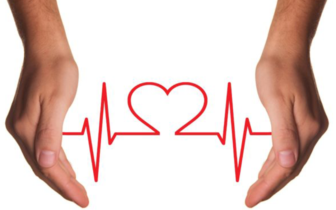 hands, ekg heart, Heart Attack And Stroke Prevention
